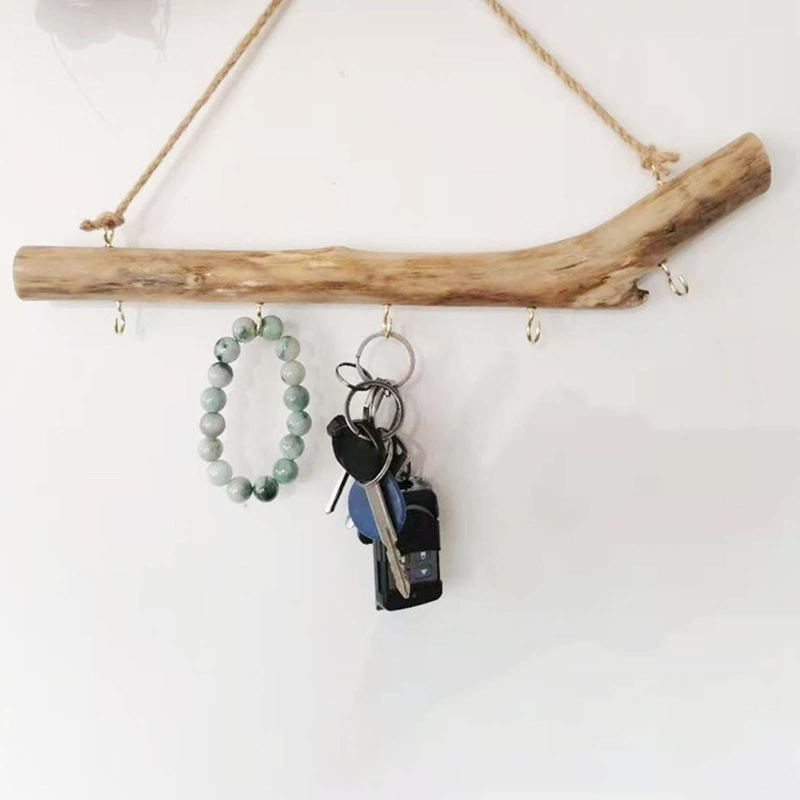 Home Decor Ikea - Centrotavola con gancio in legno per