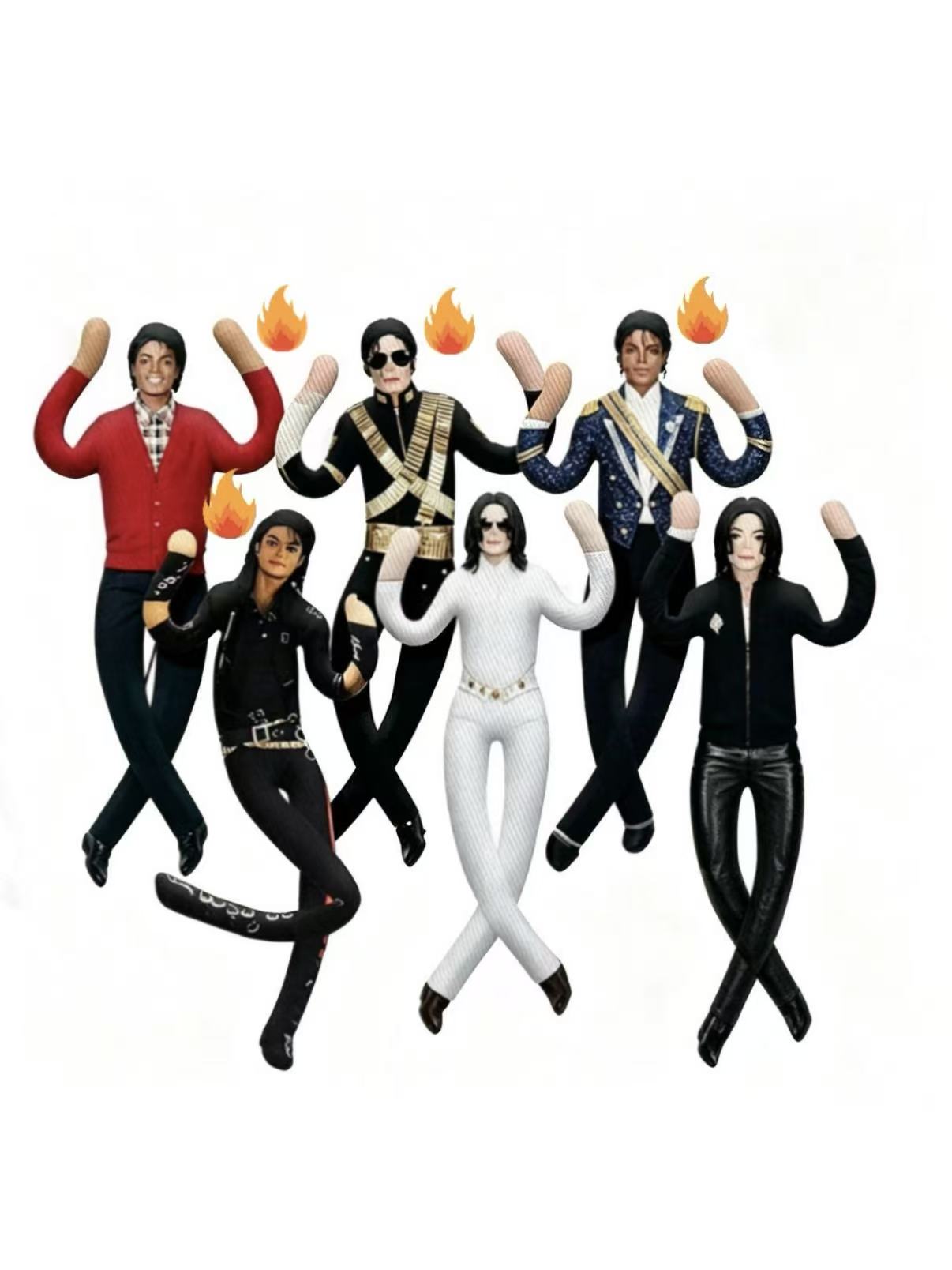 Home Decor Niche - Bambola di Peluche Stile Michael Jackson