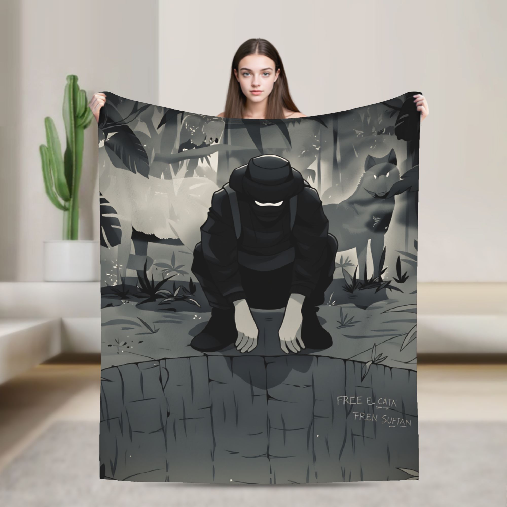 Home Decor Fallout 4 - B-bENY Rapper JR Coperta di qualità
