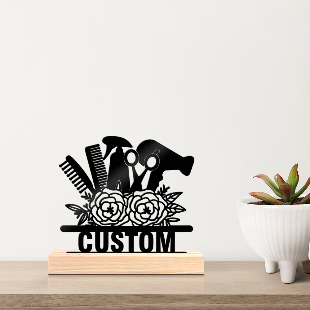Home Decor Statue - Statua in Metallo Personalizzabile alla Moda