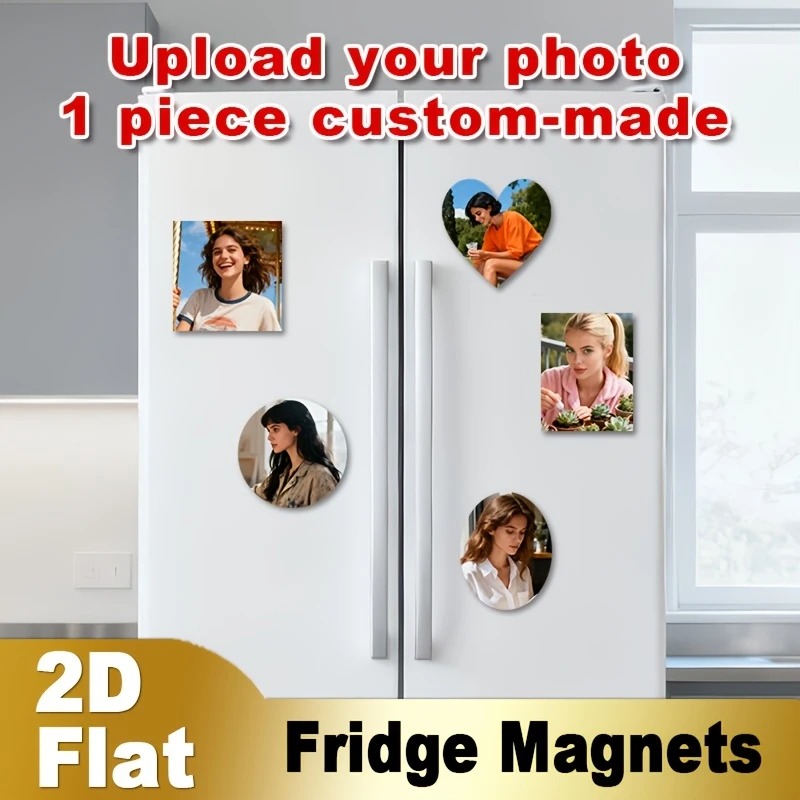 Home Decor Kitchen - Magnete per Frigorifero Personalizzato con Foto