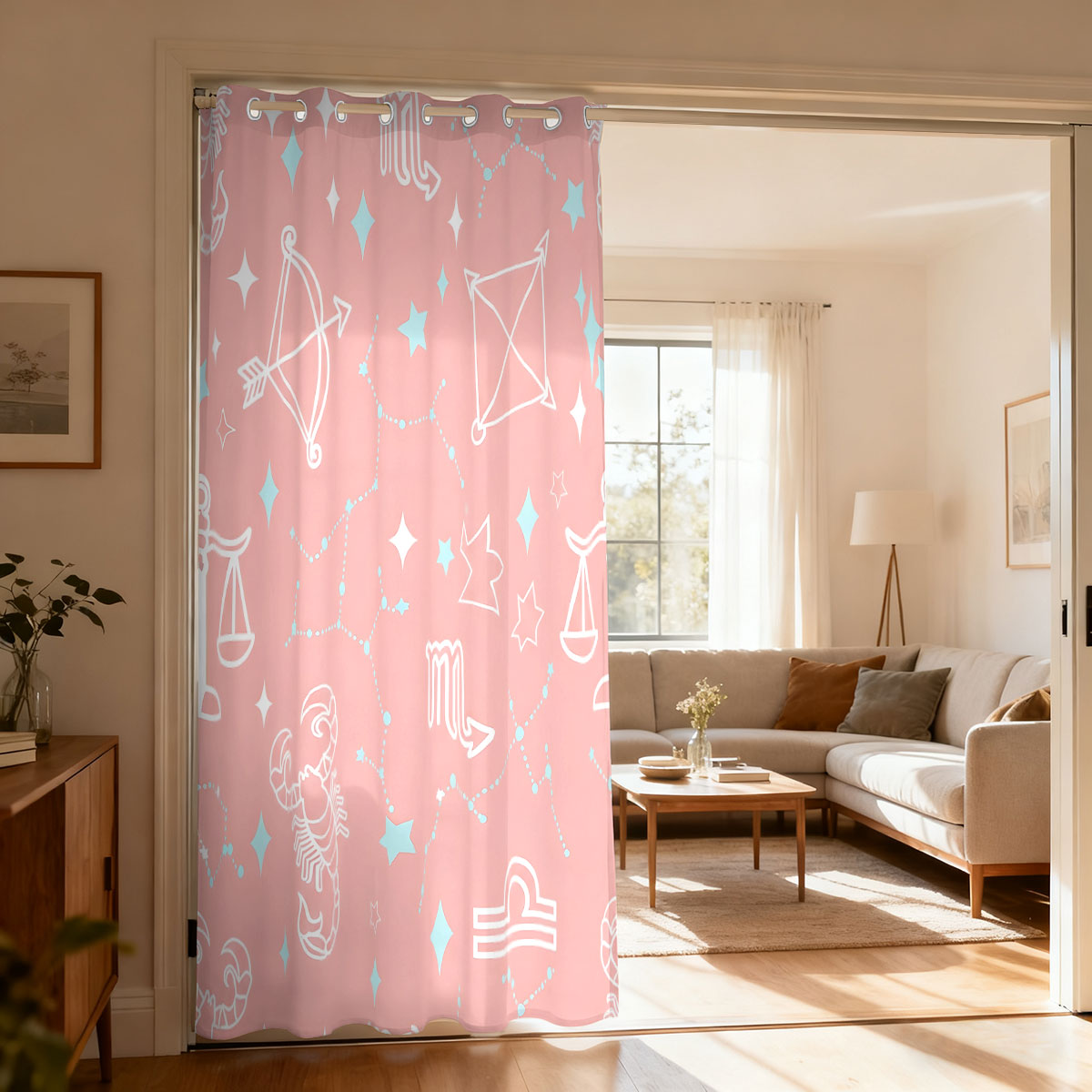 Home Decor Curtain - 1 tenda a singolo giro con