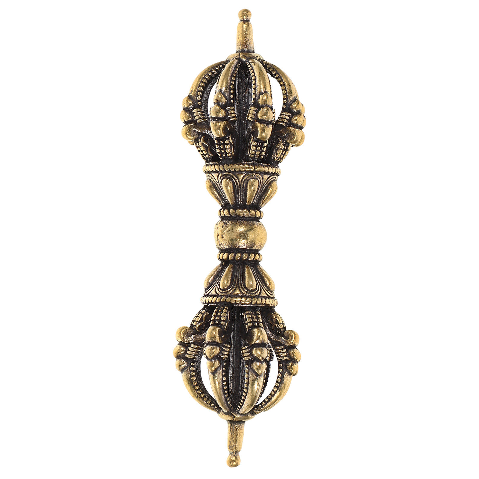Home Decor Store - Mini Ornamento Pestello Vajra in Ottone,