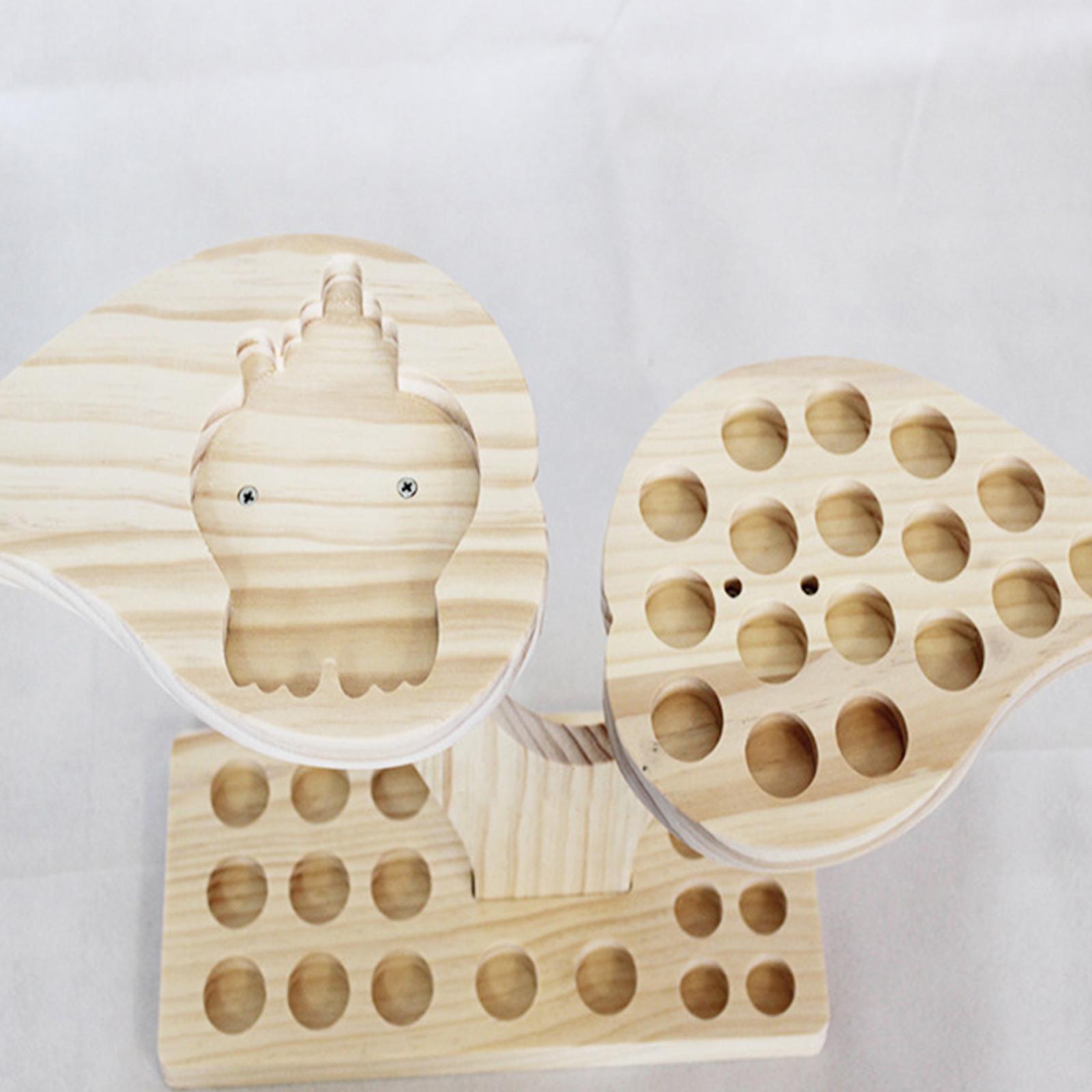 Home Decor Essentials - Porta Diffusore Rotante in Legno di