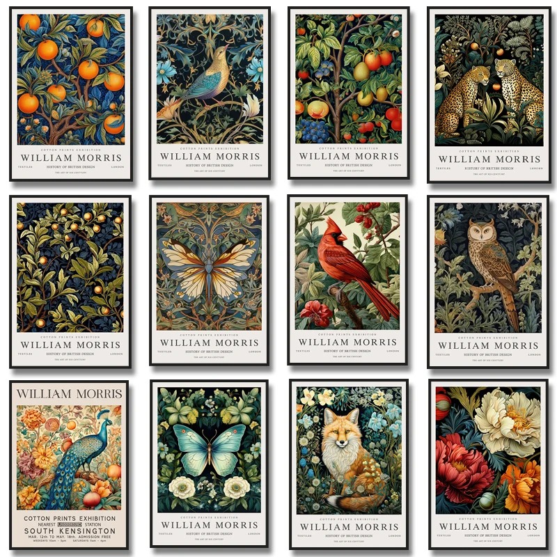 Home Decor Ikea - William Morris Museo Mostra Poster Volpe