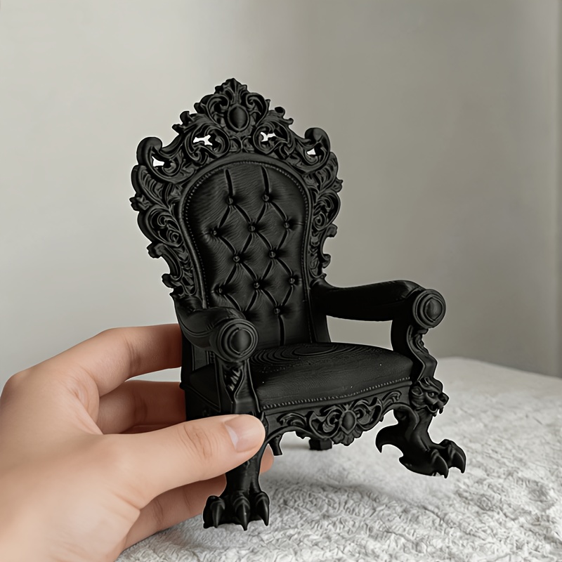 Home Decor Medieval - Modello di trono di lusso in