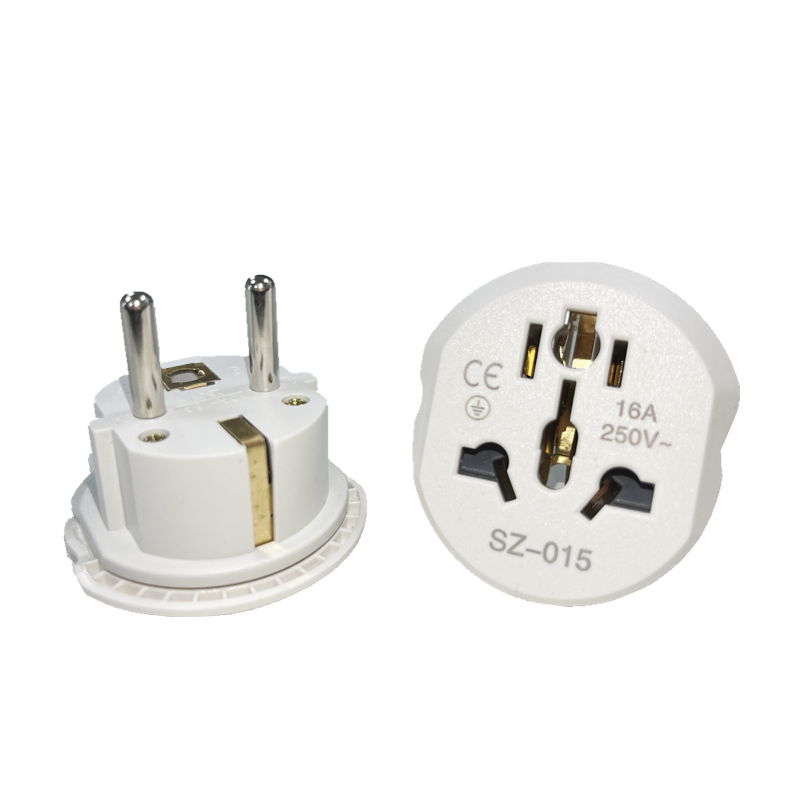 Home Decor Uk - Adattatore da Viaggio Corea-EU 16A 250V,