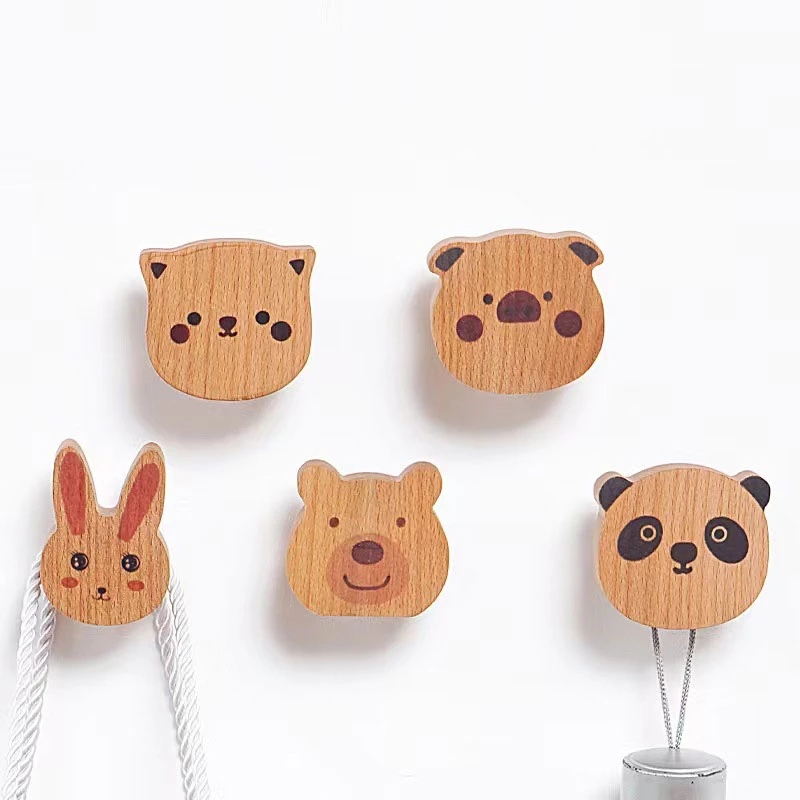 Home Decor Ikea - Gancio appendiabiti in legno con animali