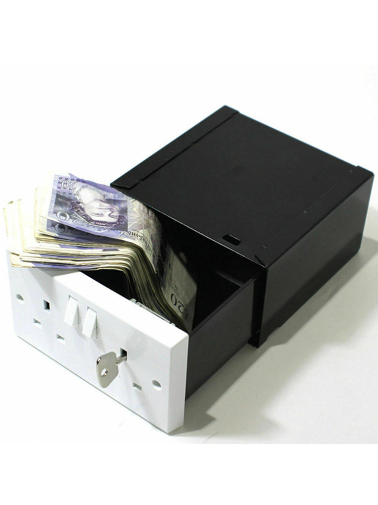 Home Decor Uk - Imitazione doppia presa UK Wall Security