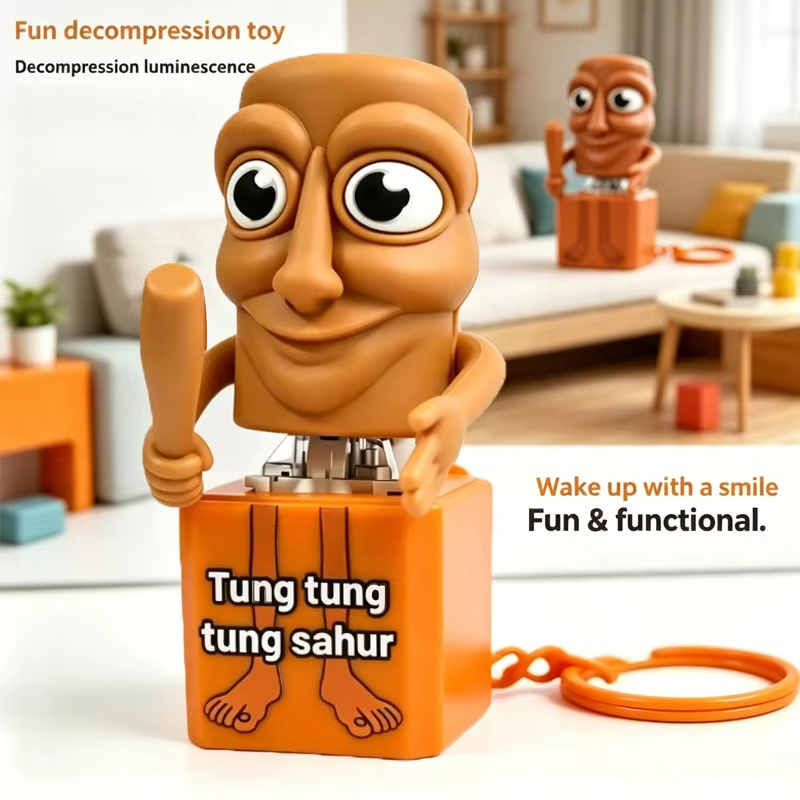 Home Decor Retailers - Nuovo Portachiavi Tung Tung Tung Sahur,