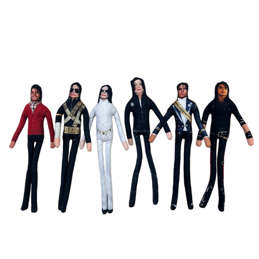 Home Decor Niche - 1-6 Pezzi Bambola Peluche Michael Jackson