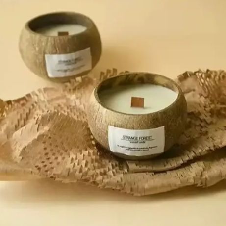 Candela profumata con guscio d - Home Decor Essentials recensione e prezzo