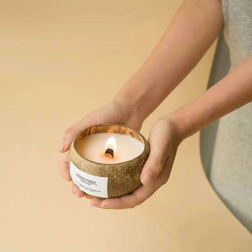 Candela profumata con guscio d - Home Decor Essentials recensione e prezzo