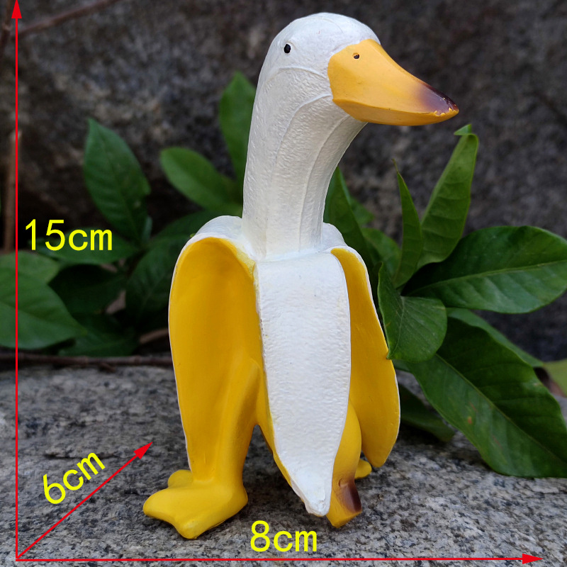 Banana Duck Decorazioni da gia - Home Decor On Sale recensione e prezzo