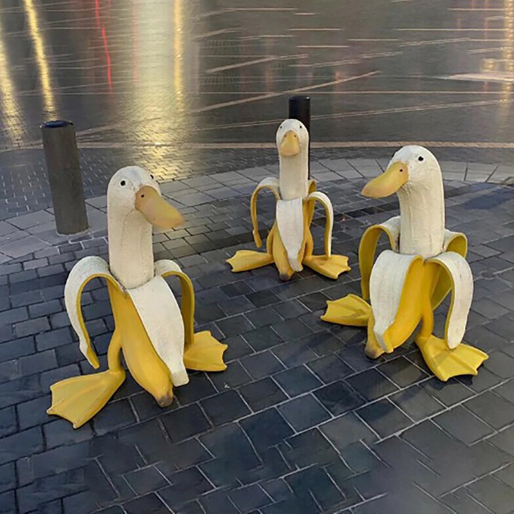 Banana Duck Decorazioni da gia - Home Decor On Sale recensione e prezzo