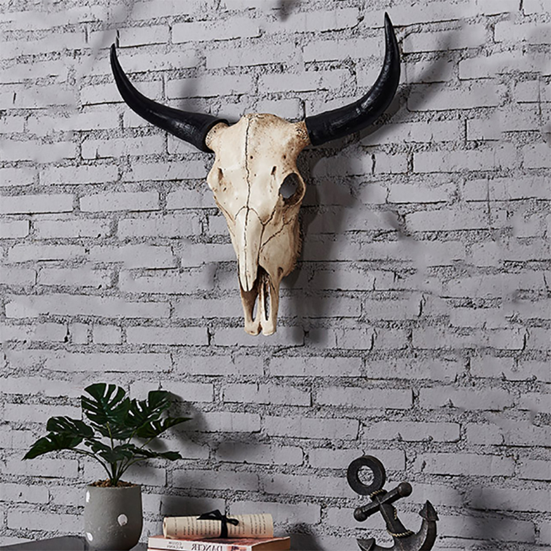 Teschio di mucca artificiale T - Home Decor On Sale recensione e prezzo