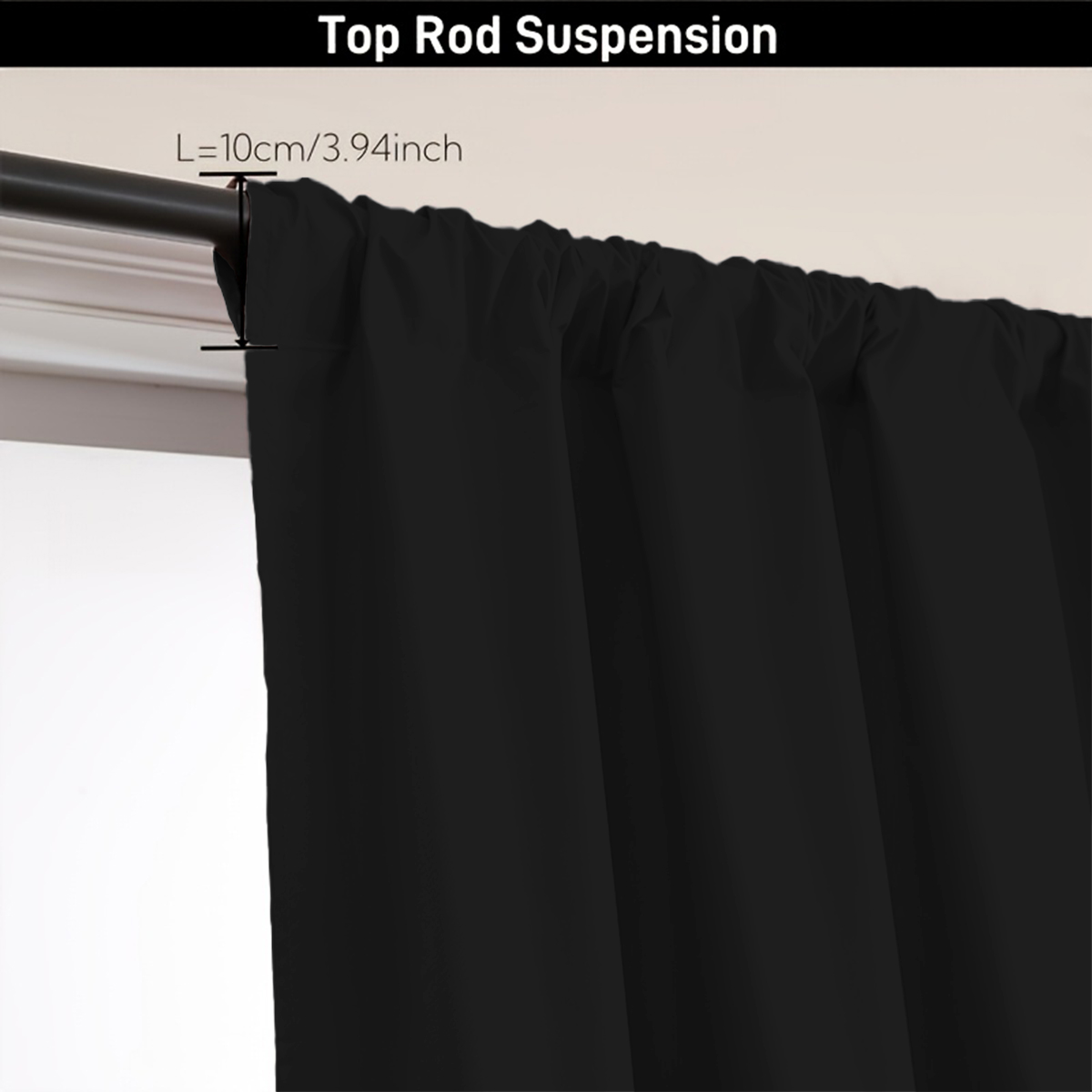1 pezzo di tende oscuranti sem - Home Decor Curtain recensione e prezzo