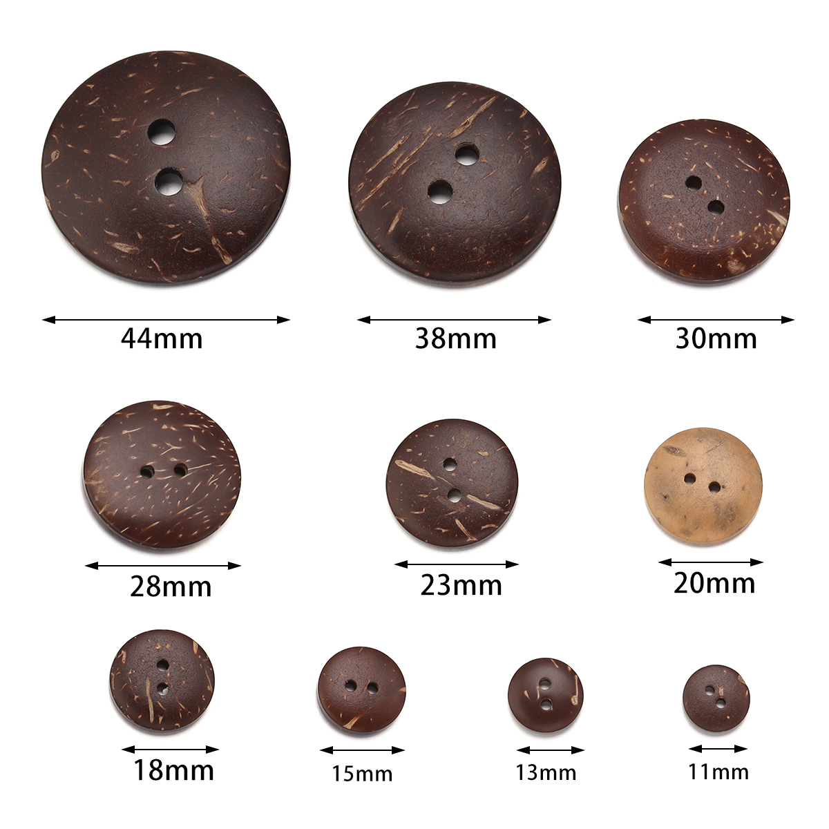 10-100pcs pulsante naturale co - Home Decor Retailers recensione e prezzo