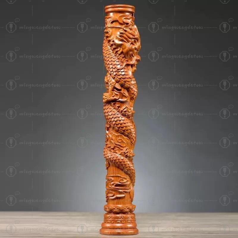 Statua a colonna di drago inta - Home Decor Statue recensione e prezzo