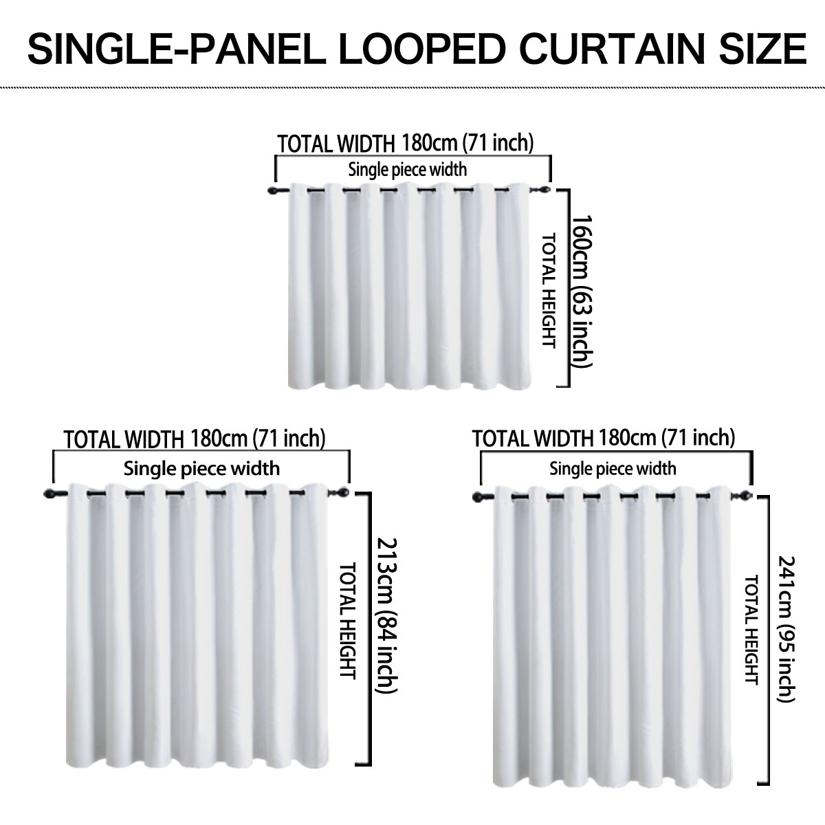 1 tenda a un solo giro con sta - Home Decor Curtain recensione e prezzo