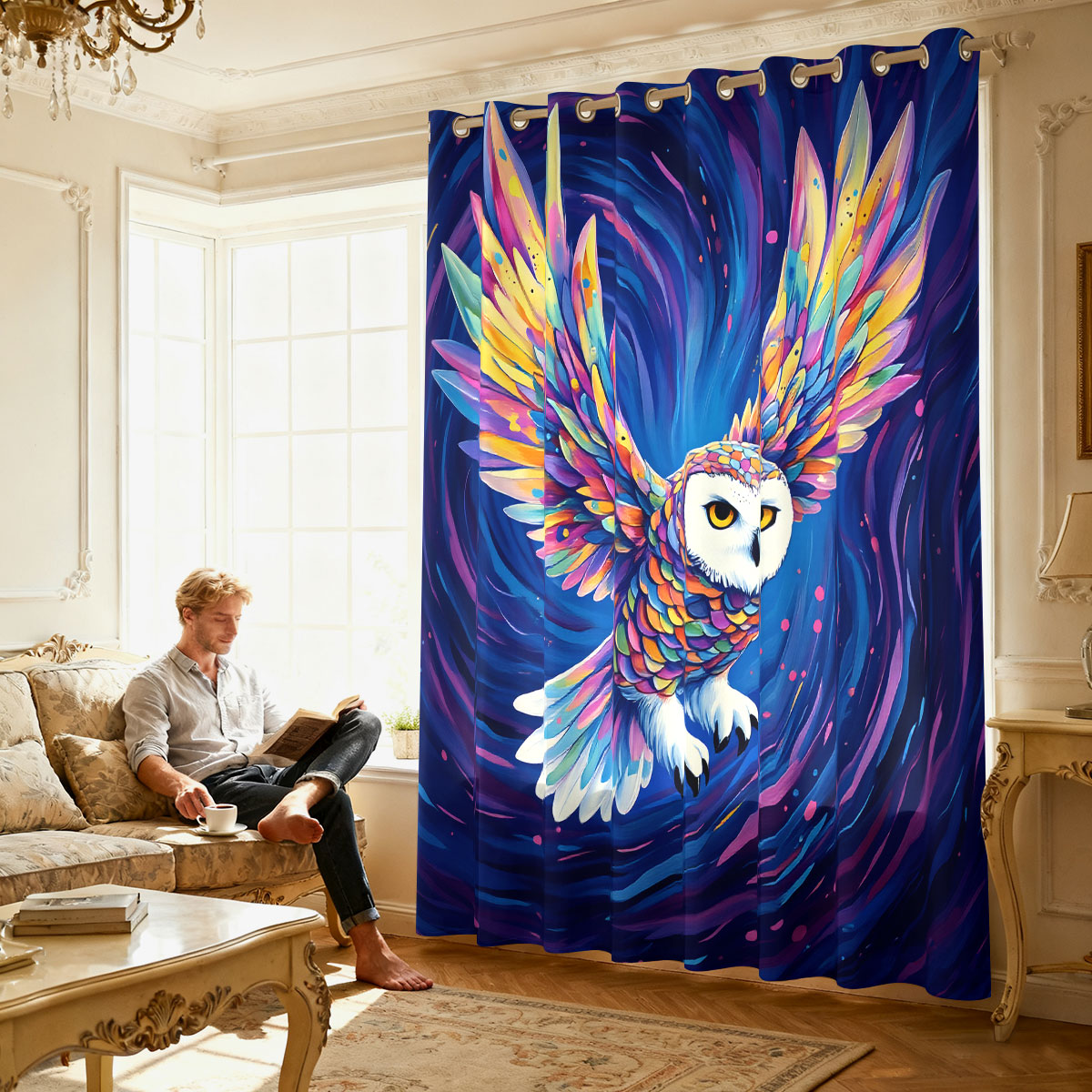 1 tenda a un solo giro con sta - Home Decor Curtain recensione e prezzo