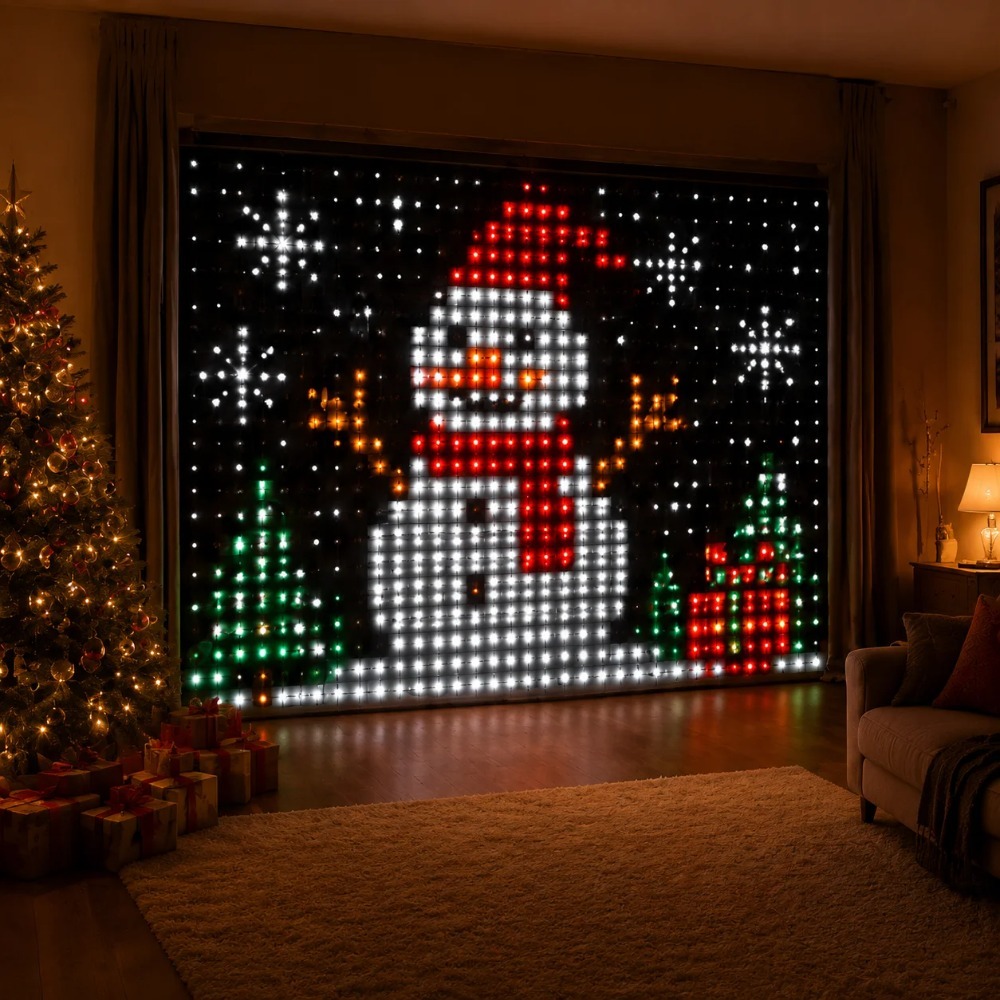 Luci a Tenda LED Pixel Control - Home Decor Curtain recensione e prezzo