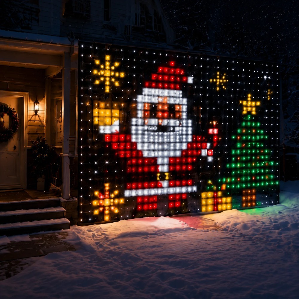 Luci a Tenda LED Pixel Control - Home Decor Curtain recensione e prezzo