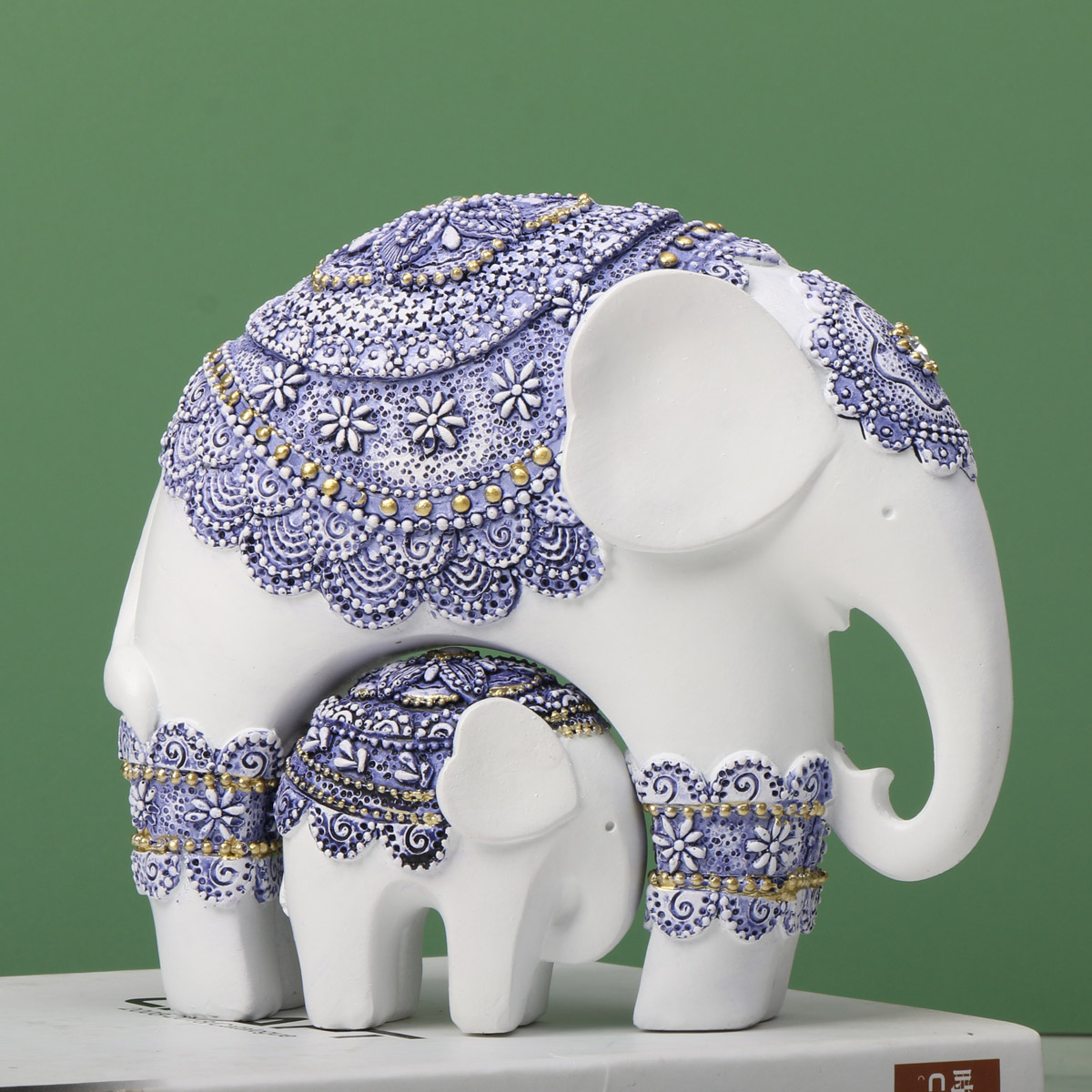 Scultura di elefante Trunk-Up  - Home Decor On Sale recensione e prezzo