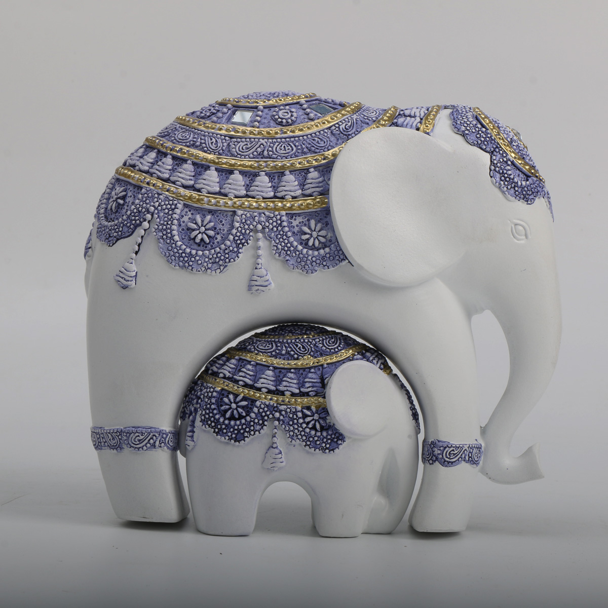 Scultura di elefante Trunk-Up  - Home Decor On Sale recensione e prezzo