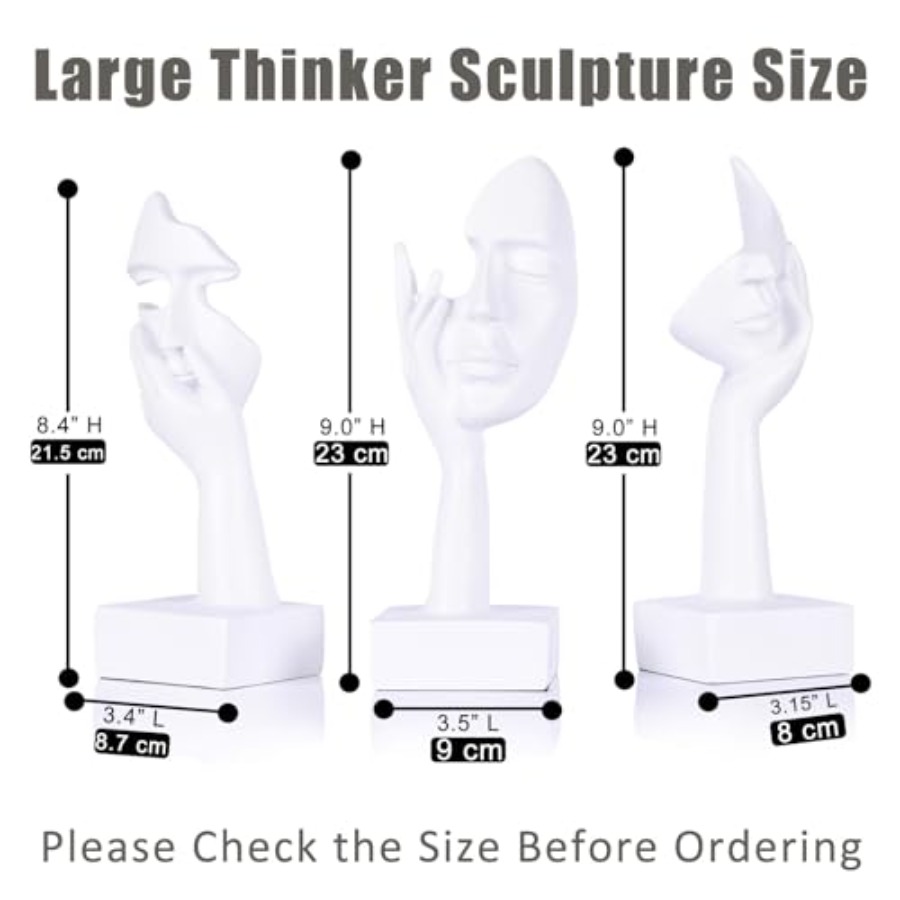 Set di Grandi Statue del Pensa - Home Decor Statue recensione e prezzo