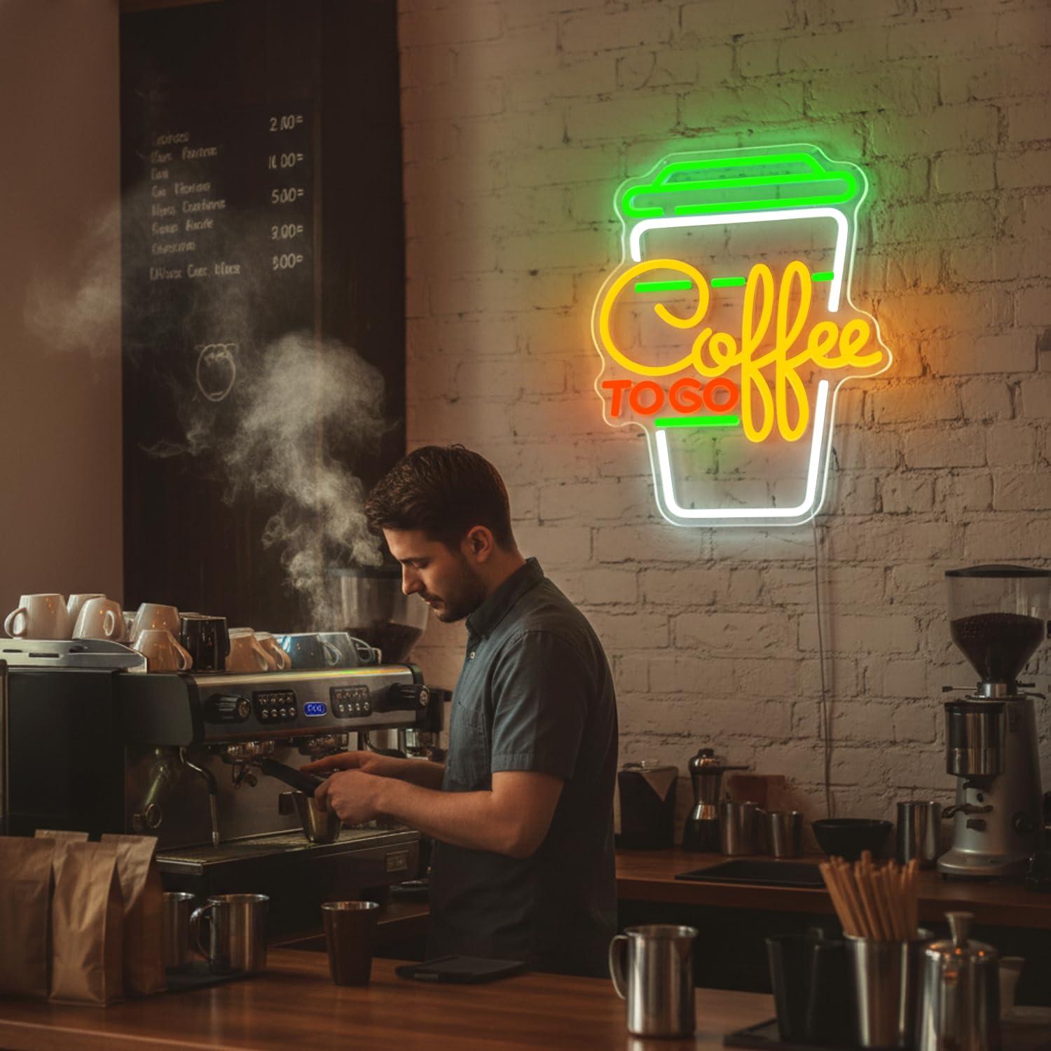 Insegna al Neon per Caffè, Luc - Home Decor Kitchen recensione e prezzo