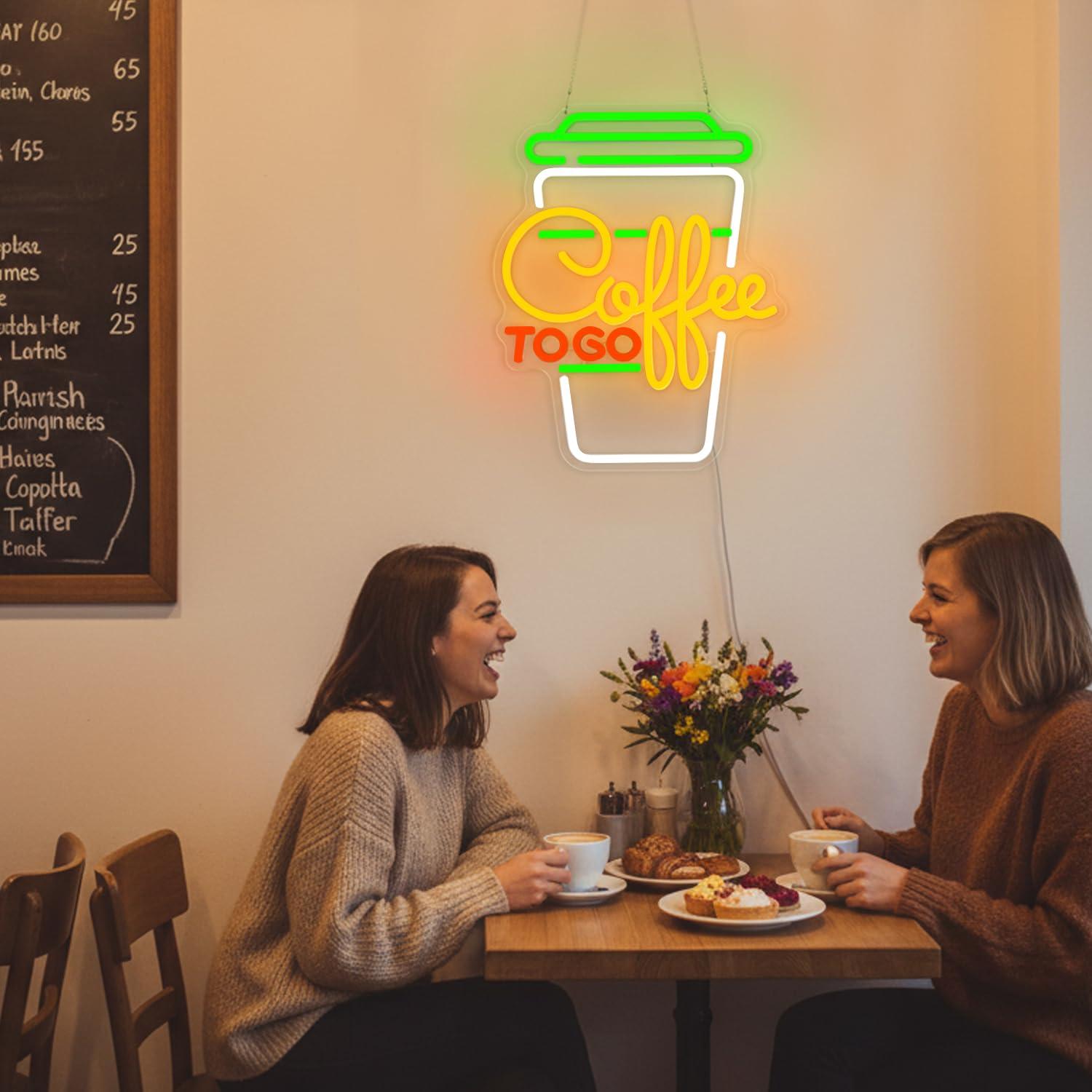 Insegna al Neon per Caffè, Luc - Home Decor Kitchen recensione e prezzo