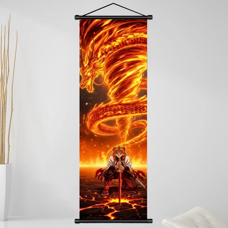Demon Slayer Kyojuro Rengoku S - Home Decor Retailers recensione e prezzo