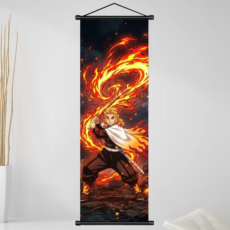 Demon Slayer Kyojuro Rengoku S - Home Decor Retailers recensione e prezzo