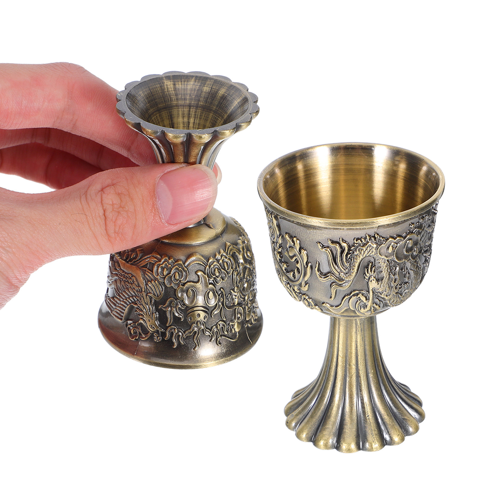 2 pezzi di eleganti calici in  - Home Decor Medieval recensione e prezzo