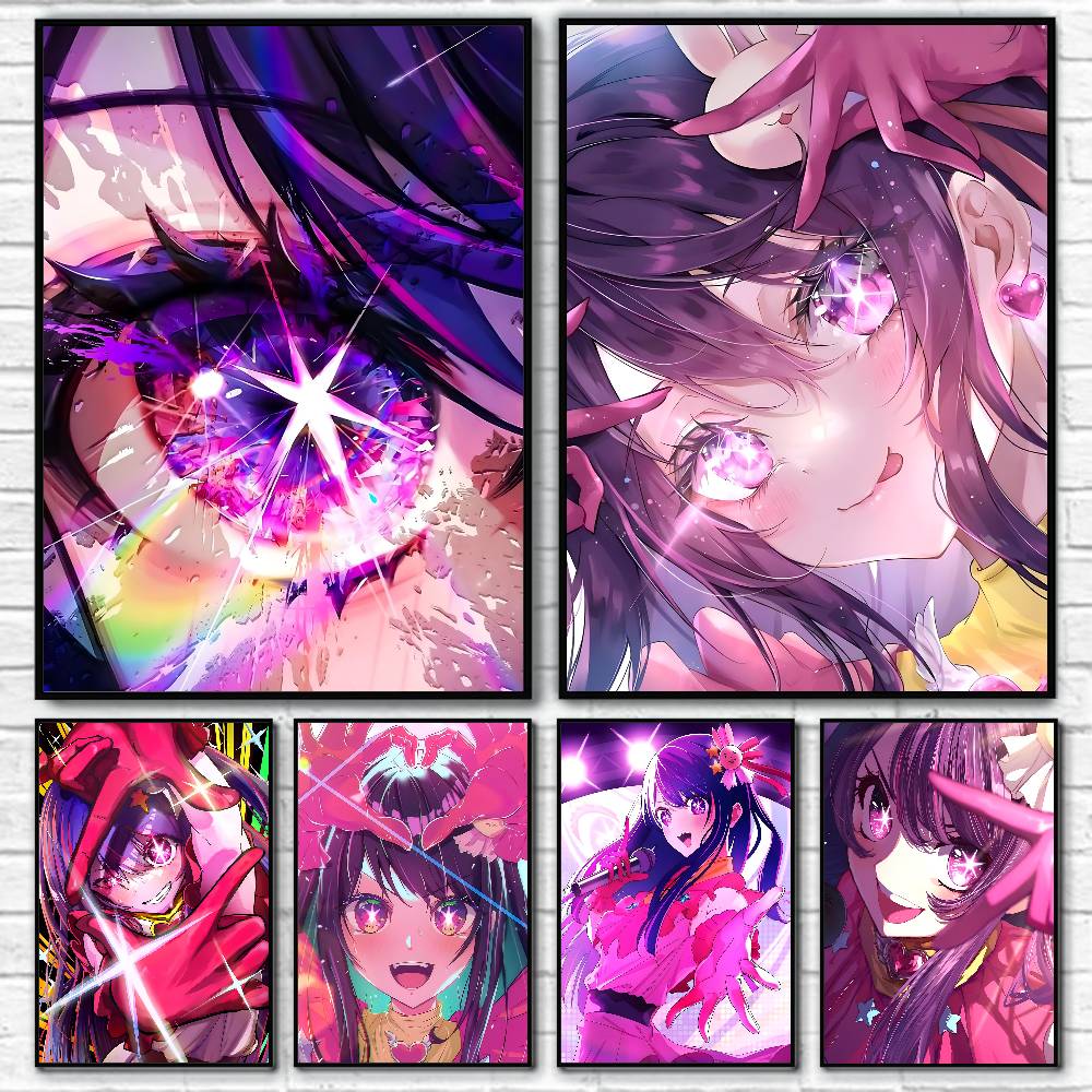 Poster di personaggi anime A-A - Home Decor Ai Free recensione e prezzo