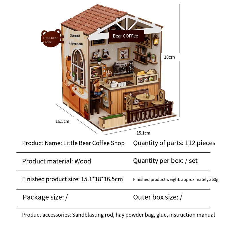 Mini Puzzle Casa Caffetteria O - Home Decor Store recensione e prezzo